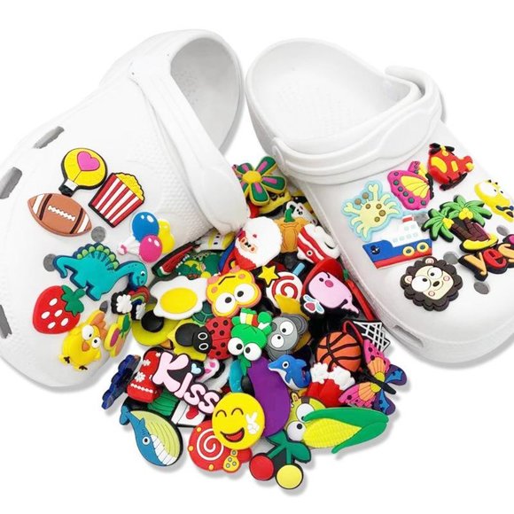 200 Shoe Charms for Croc & Bracelet & shoe Wristband, Party, bracelet an… - Picture 6 of 7